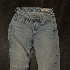 Rag & bone maya high rise slim denim sz 24